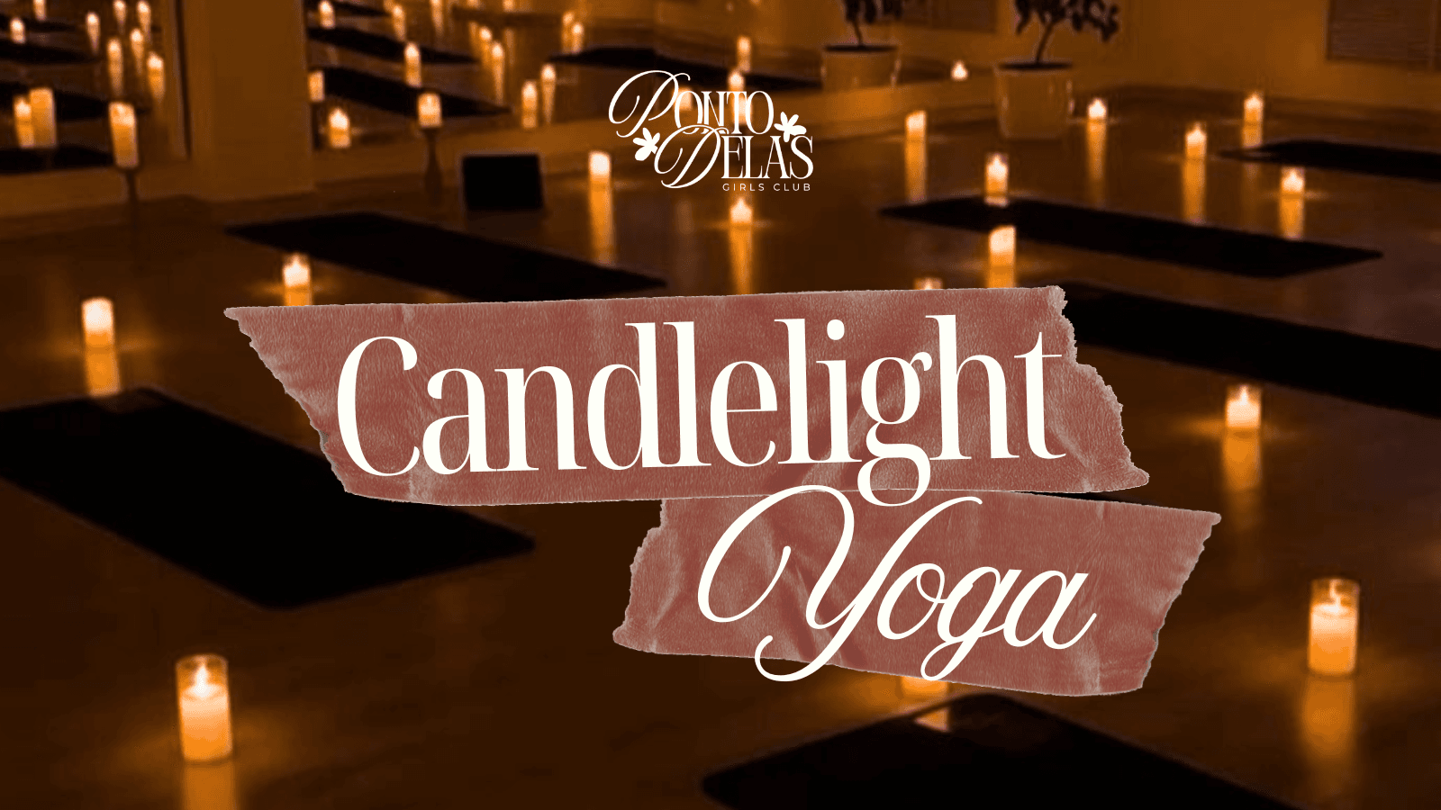Candlelight Yoga - banner do evento